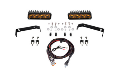 Diode Dynamics 2019-2021 Ford Ranger 2019 SS6 Max LED Kit Yellow Driving 3000K - DD8627 Photo - Primary