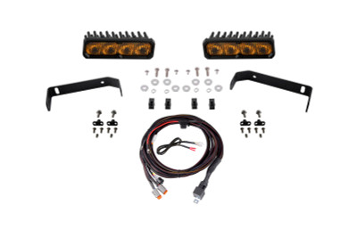 Diode Dynamics 2019-2021 Ford Ranger 2019 SS6 Max LED Kit Yellow Fog 3000K - DD8628 Photo - Primary