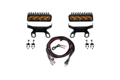 Diode Dynamics 2013-2018 Ram 1500 Ram Standard SS6 Sport LED Kit Yellow Driving 3000K - DD8861 Photo - Primary