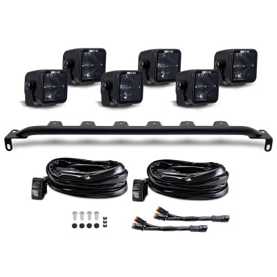 Borne Off-Road 2021+ Ford Bronco Direct Fit Light Pods - Mod Bumper - 6x Pods - Bumper - BNLT-BR-21M-B6 User 1