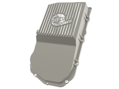 aFe POWER 21-24 Ram TRX (8HP90/95 Trans) Street Series Transmission Pan - Raw w/ Machined Fins - 46-71310A Photo - Primary