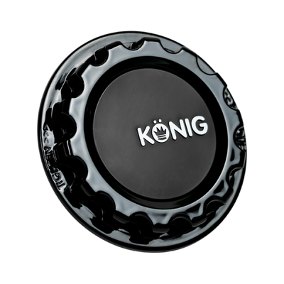 Konig MRK1 Gloss Black Gear Cap w/ Logo - CAPMRK1B User 1