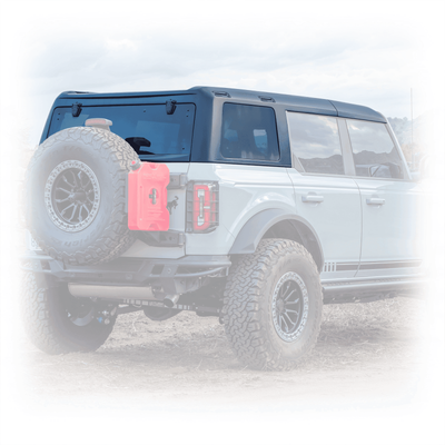 Turn Offroad 2021+ Ford Bronco Hard Top (4 Door) Black/Black Foam Headliner/Wiper & Defrost - HTBR-M4HL01WD Photo - Primary