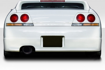 Duraflex 1995-1998 Nissan Skyline R33 2DR Duraflex N-1 Rear Bumper Cover - 1 Piece