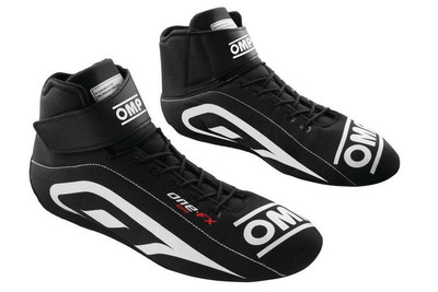 OMP ONE EVO FX SHOES FIA 8856-2018 BLACK SZ 39 - IC0-0831-A01-071-39 Photo - Primary
