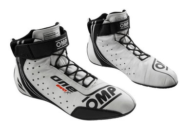 OMP ONE EVO X SHOES MY2024 FIA 8856-2018 BLACK SIZE 38 - IC0-0833-A01-071-38 Photo - Primary