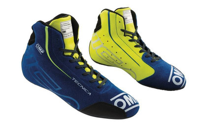 OMP TECNICA SHOES my2025 FIA 8856-2018 BLACK / RED SZ 48 - IC0-0836-A01-073-48 Photo - Primary
