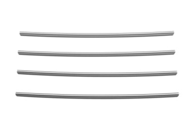 Husky Liners 17-25 Ford F250/350 Door Edge Guards (4pc Set) - Iconic Silver - 92001JS Photo - Primary