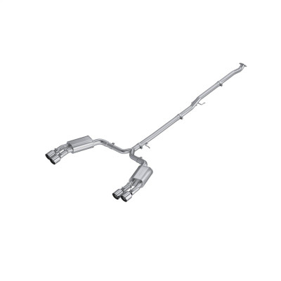 MBRP 21-24 Kia K5, GT 2.5L Turbo Aluminized Steel 2.5in Cat-Back w/ Quad Tips - S4716AL Photo - Primary