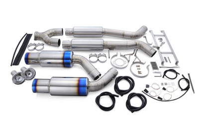 TOMEI FULL TITANIUM MUFFLER EXPREME Ti 370Z 2009-2021 TYPE-D (DUAL)