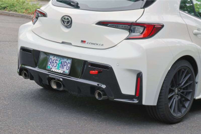 PERRIN 23-26 Toyota GR Corolla Rear Tow Hook - Red - PTP-BDY-251RD User 1