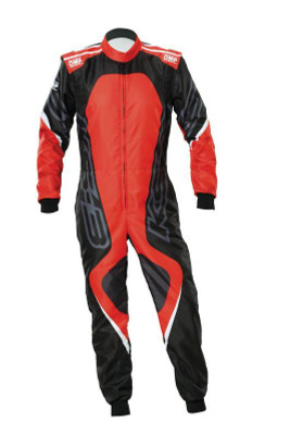 OMP KS-3X ART OVERALL FIA 8877-2022 (KIDS) BLACK / BLUE SZ 160 - KA0-1733-AK1-075-160 Photo - Primary