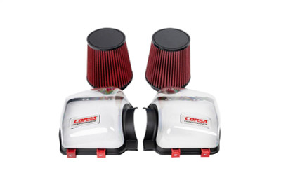 Corsa 24-25 Ford Mustang GT 5.0L Clear Lids & Dry Filters - 44015D Photo - Primary