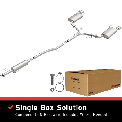 BRExhaust Exhaust Kit - 13-16 Lexus ES350 3.5L - 106-0827 Photo - Primary