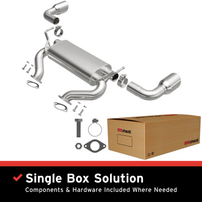 BRExhaust Rear Muffler Kit Replacement Nissan - 108-0199 Photo - Primary