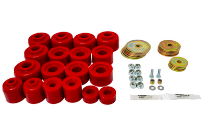 Energy Suspension 10-24 Toyota 4Runner Body Mount Set - Red - 8.4120R Photo - Primary