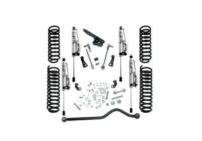 Superlift 07-18 Jeep Wrangler JK Unlimited 4in Standard Lift Kit w/ Fox 2.0 RESI Shocks - K941FX Photo - Primary