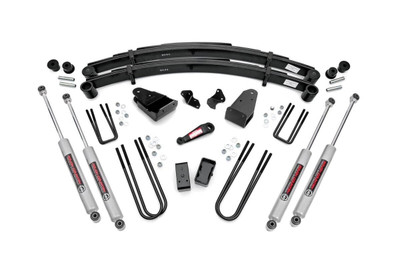 Rough Country 4 Inch Lift Kit Ford F-250 4WD (1987-1997)