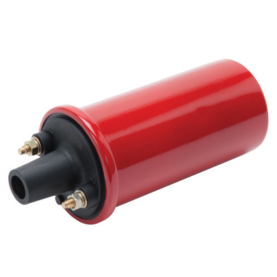 Edelbrock Electronic Oil Filled Ignition Coil -  Red Finish - 22741 Photo - Primary