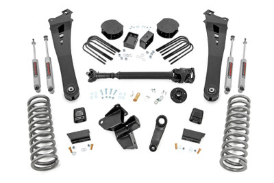 Rough Country 5 Inch Lift Kit Fr D/S | 10 Bolt T-Case | Ram 3500 4WD (2025-2026)