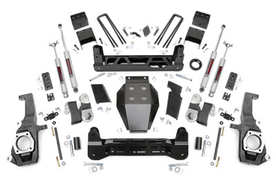 Rough Country 7.5 Inch Lift Kit Chevy/GMC 2500HD/3500HD (11-19)