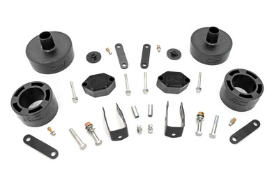 Rough Country 2.5 Inch Lift Kit Spacers | Jeep Wrangler JK/Wrangler Unlimited (2007-2018)