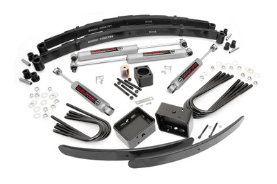 Rough Country 6 Inch Lift Kit Rear Blocks | Chevy/GMC C30/K30 C35/K35 Truck 4WD (77-87)