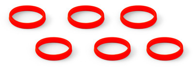Griots Garage MOD Color Application Ring - Orange - Set of 6 - 15735COLORG Photo - Primary