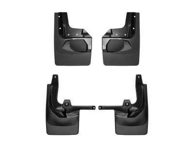 WeatherTech 18-22 Jeep Wrangler Front & Rear Mudflaps - Black - 110100-120099 Photo - Primary