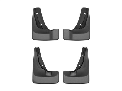WeatherTech 2026 Hyundai Palisade Front & Rear Mudflaps - Black - 110219-120219 Photo - Primary