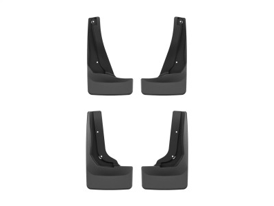 WeatherTech 25-26 Volkswagen Tiguan Front & Rear Mudflaps - Black - 110224-120224 Photo - Primary