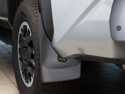 WeatherTech 25-26 Toyota 4Runner Rear Mudflaps - Black - 120215 Photo - Primary
