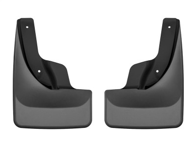 WeatherTech 21-25 Volkswagen Taos Rear Mudflaps - Black - 120217 Photo - Primary