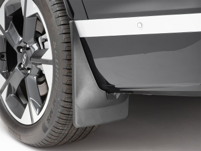 WeatherTech 2026 Hyundai Palisade Rear Mudflaps - Black - 120219 Photo - Primary