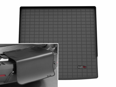 WeatherTech 2026 Honda Passport Trunk Cargo Liner w/Bumper Protector - Black - 401858SK Photo - Primary