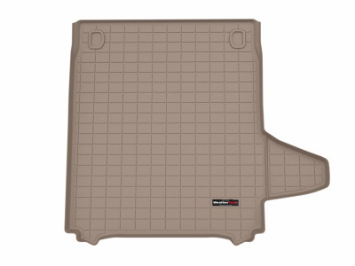 WeatherTech 25-26 Porsche Panamera E-Hybrid Behind 2nd Row Cargo Liners - Tan - 411853 Photo - Primary