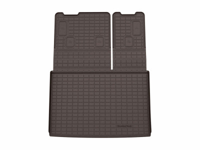WeatherTech 15-20 Cadillac Escalade Behind 3rd Row Seating Seatback Cargo Liners HP - Cocoa - 431575IM Photo - Primary