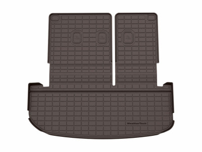 WeatherTech 20-25 Hyundai Palisage Behind 2nd Row Seating Seatback Cargo Liners HP - Cocoa - 431730IM Photo - Primary