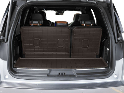 WeatherTech 21-24 Ford Expedition Behind 3rd Row Seating Seatback Cargo Liners HP - Cocoa - 431733IM Photo - Primary