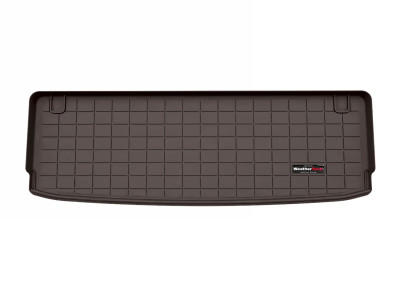 WeatherTech 25-26 Infiniti QX80 Behind 2nd Row Cargo Liners - Cocoa - 431812 Photo - Primary
