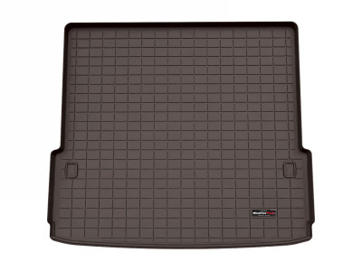 WeatherTech 25-26 Infiniti QX80 Behind 3rd Row Cargo Liner w/Bumper Protector - Cocoa - 431812SK Photo - Primary