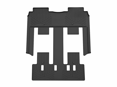 WeatherTech 25-26 Hyundai Carnival Hybrid 2nd & 3rd Row Rear FloorLiner - Black - 4419113 Photo - Primary