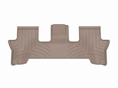 WeatherTech 24-26 Hyundai Santa Fe 2nd Row Rear FloorLiner HP - Tan - 4518653IM Photo - Primary