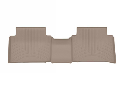 WeatherTech 24-26 Hyundai Santa Fe Hybrid 2nd Row Rear FloorLiner - Tan - 4518655 Photo - Primary