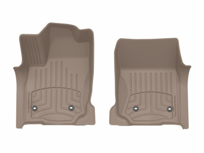 WeatherTech 25-26 Toyota 4Runner 1st Row Front FloorLiner HP - Tan - 4519191IM Photo - Primary
