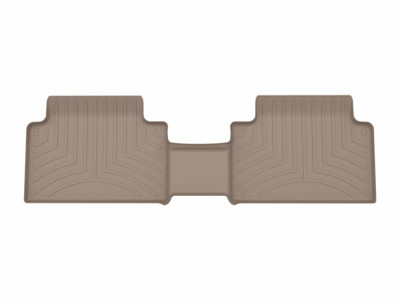 WeatherTech 24-25 Audi A6 Sportback e-tron 2nd Row Rear FloorLiner - Tan - 4519572 Photo - Primary