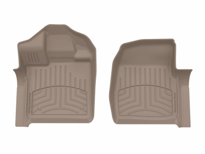 WeatherTech 15-20 Ford F-150 1st Row Front FloorLiner HP - Tan - 457921IM Photo - Primary