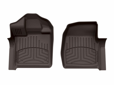 WeatherTech 15-20 Ford F-150 1st Row Front FloorLiner HP - Cocoa - 477921IM Photo - Primary
