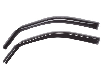 WeatherTech 18-23 Hyundai Kona Front Front Side Window Deflectors-Dark Tint - 80962IM Photo - Primary
