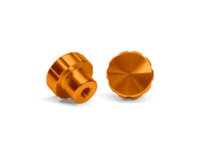 WeatherTech Colored Billet Knobs-Orange - 8ACFBK2OR Photo - Primary